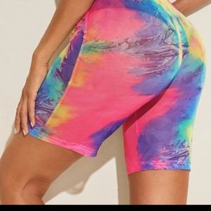 Tye dye shorts